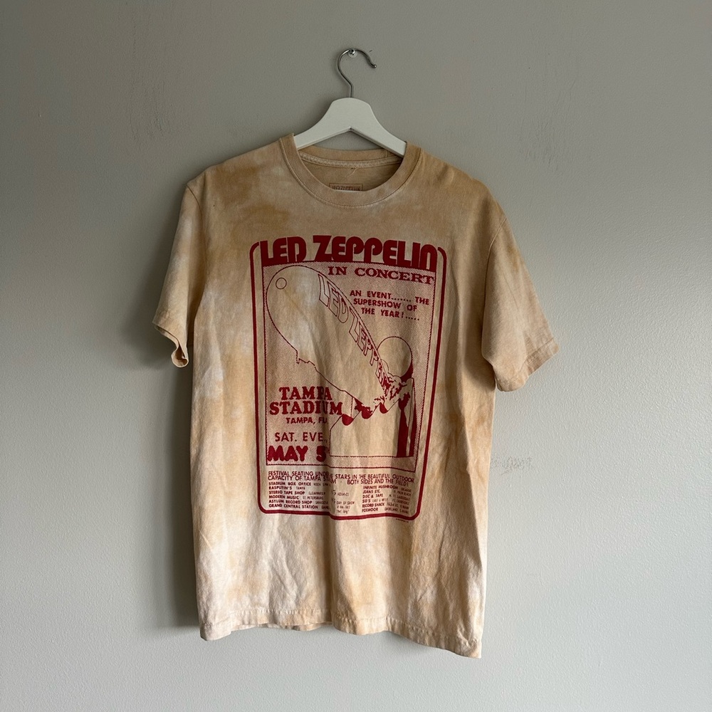 Led Zeppelin Tie Dye T Shirt